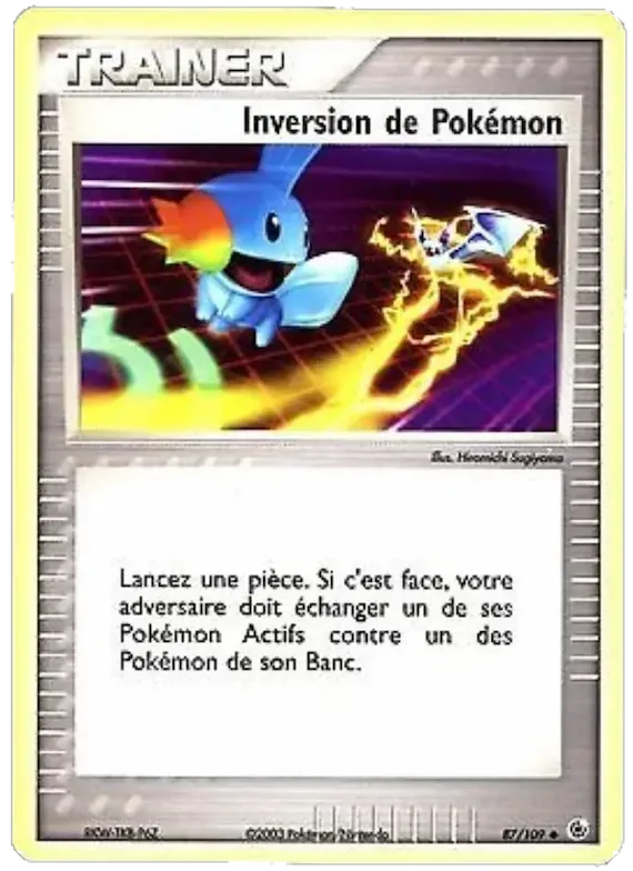 Inversion de Pokémon 87 – EX Rubis & Saphir