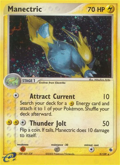 Manectric #9 – Ruby & Sapphire