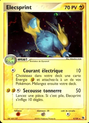 Elecsprint n° 9 – EX Rubis & Saphir