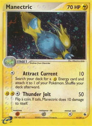 Manectric #9 – Ruby & Sapphire