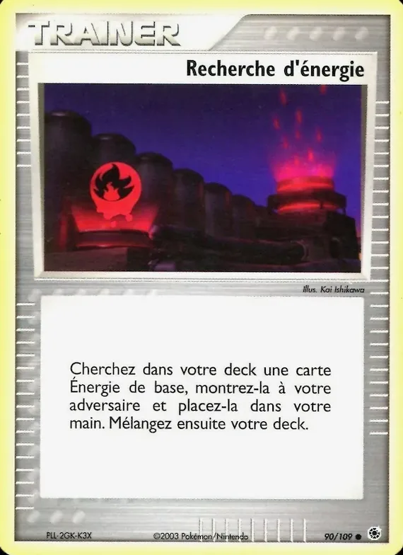 Recherche d'énergie 90 – EX Rubis & Saphir
