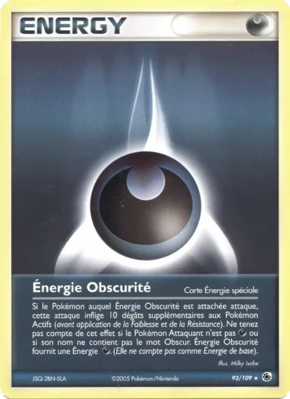 Énergie Obscurité 93 – EX Rubis & Saphir