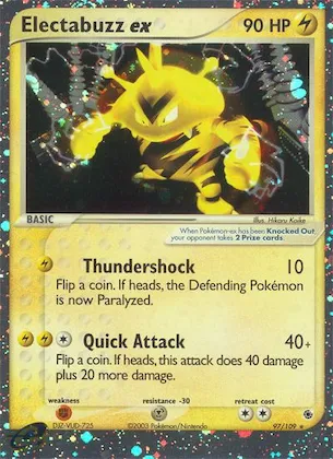 Electabuzz ex #97 – Ruby & Sapphire