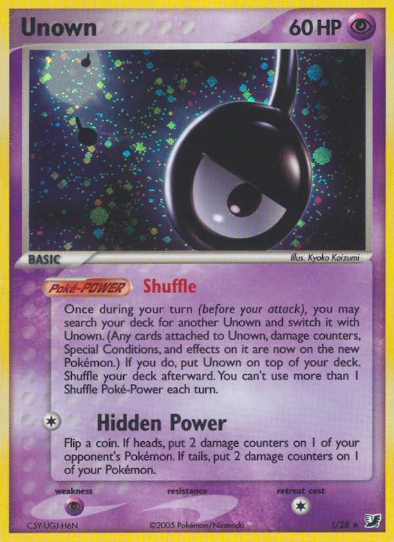 Unown #! – Unseen Forces