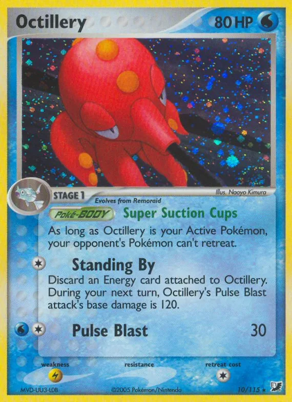 Octillery 10 – EX Verborgene Mächte