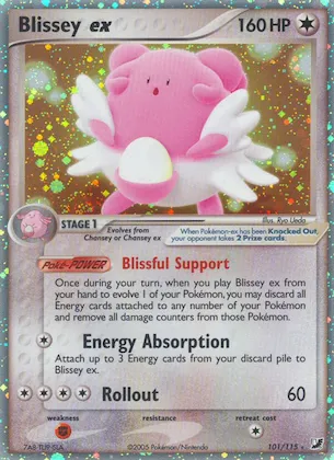 Blissey ex #101 – Unseen Forces