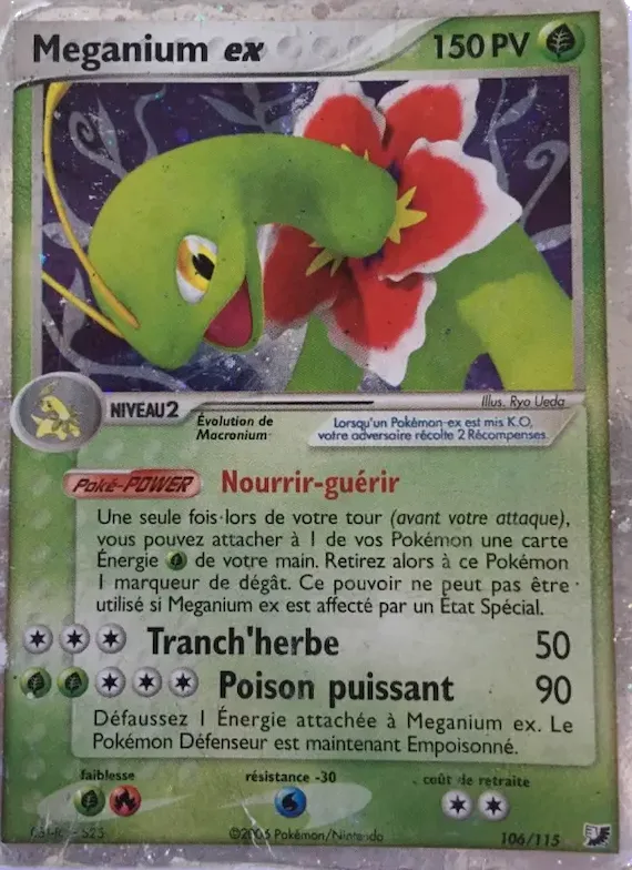 Meganium ex 106 – EX Forces Cachées