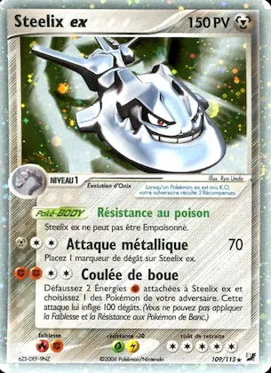 Steelix ex n° 109 – EX Forces Cachées