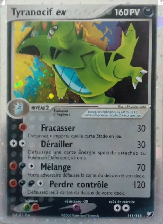 Tyranocif ex 111 – EX Forces Cachées
