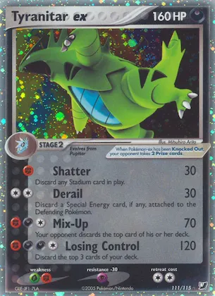 Tyranitar ex #111 – Unseen Forces