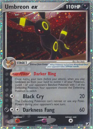 Umbreon ex #112 – Unseen Forces
