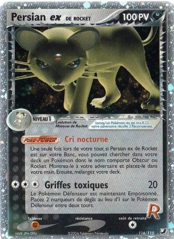 Persian ex de Rocket 116 – EX Forces Cachées