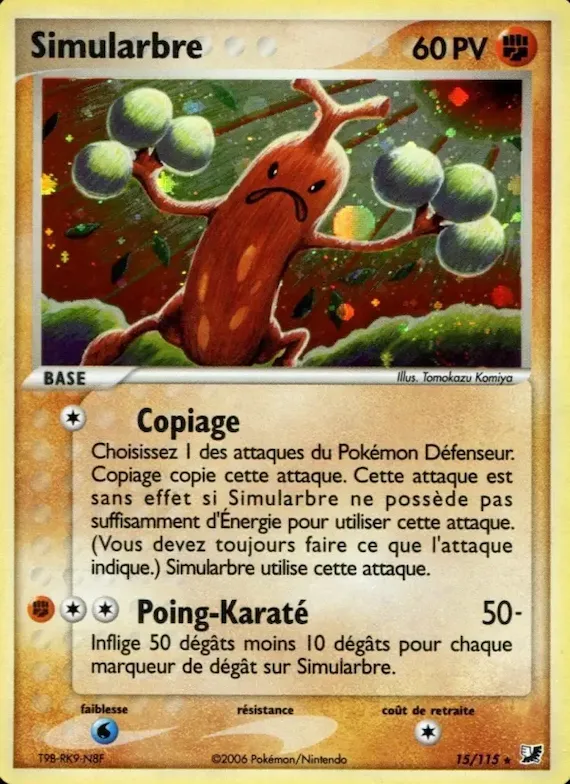 Simularbre 15 – EX Forces Cachées