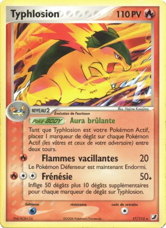 Typhlosion 17 – EX Forces Cachées