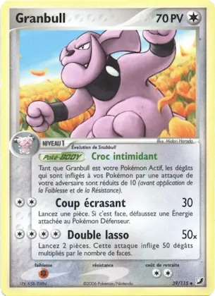 Granbull n° 39 – EX Forces Cachées