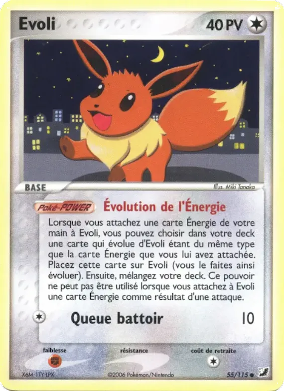 Evoli 55 – EX Forces Cachées