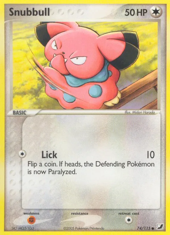 Snubbull 74 – EX Verborgene Mächte