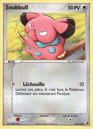 Snubbull n° 74 – EX Forces Cachées