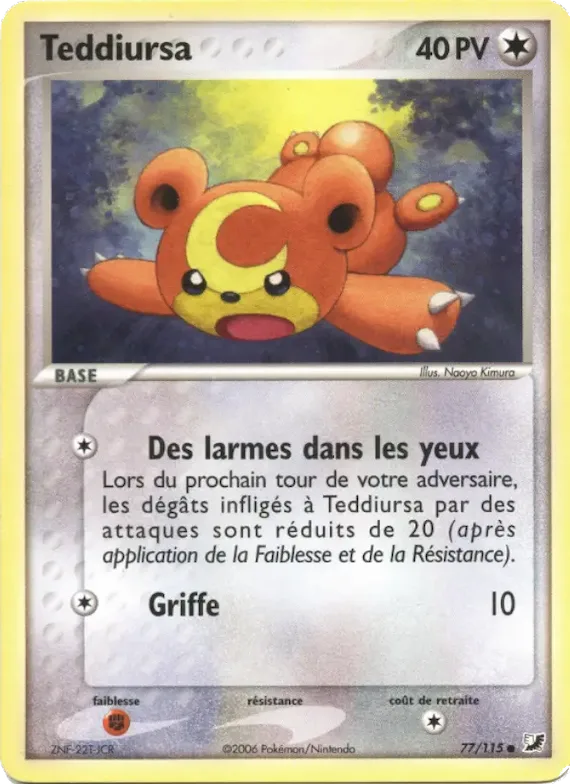 Teddiursa 77 – EX Forces Cachées