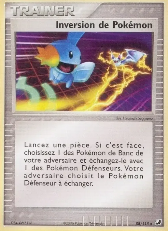Inversion de Pokémon 88 – EX Forces Cachées