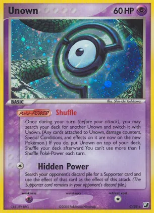 Unown Nr. C – EX Verborgene Mächte