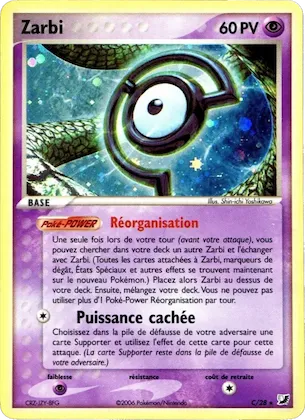 Unown n° C – EX Forces Cachées