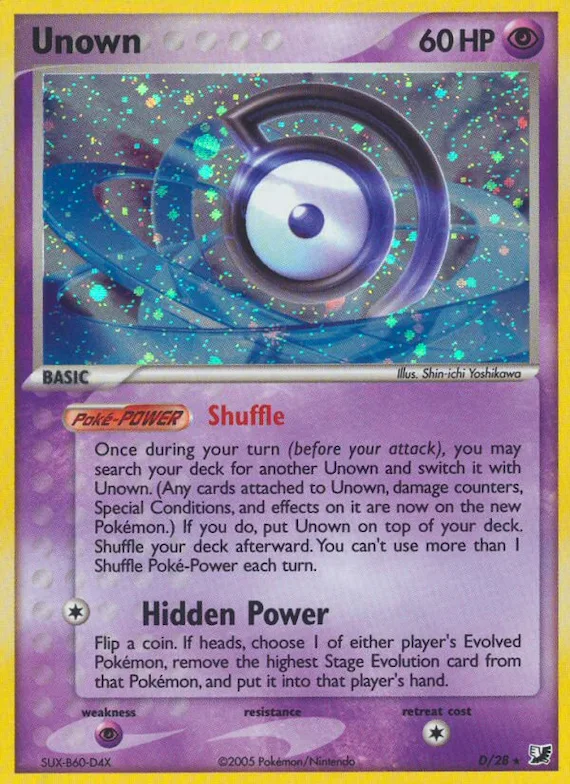 Unown #D – Unseen Forces