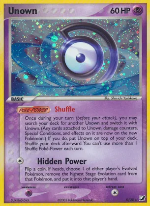 Unown #D – Unseen Forces