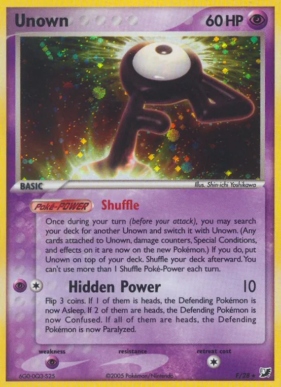 Unown #F – Unseen Forces