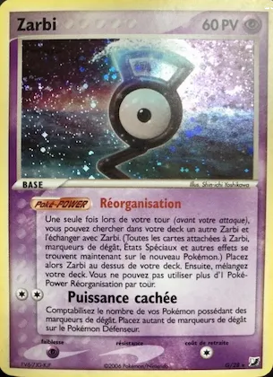Unown n° G – EX Forces Cachées