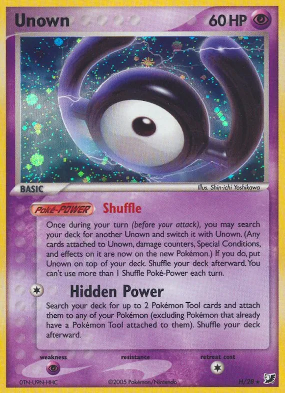 Unown #H – Unseen Forces