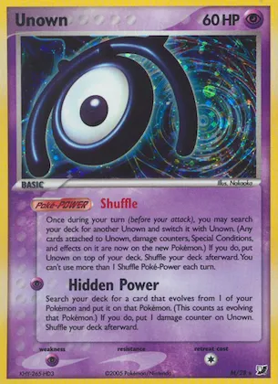 Unown #M – Unseen Forces