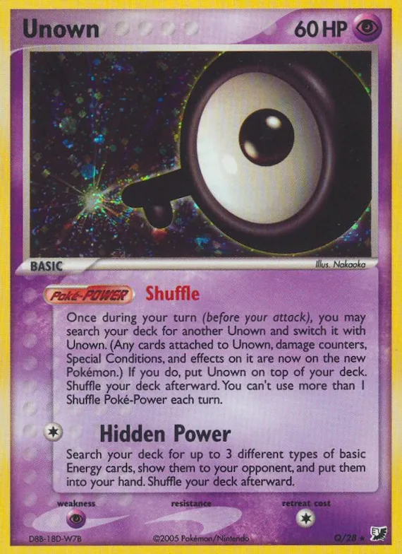 Unown #Q – Unseen Forces