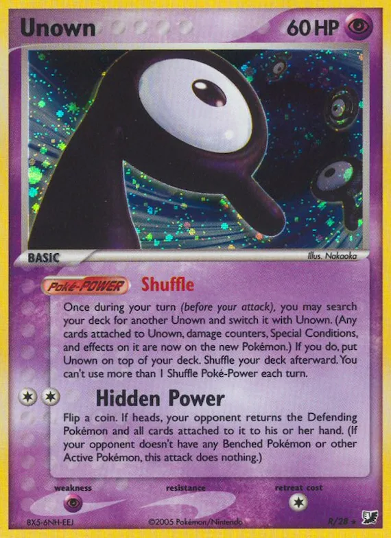 Unown #R – Unseen Forces