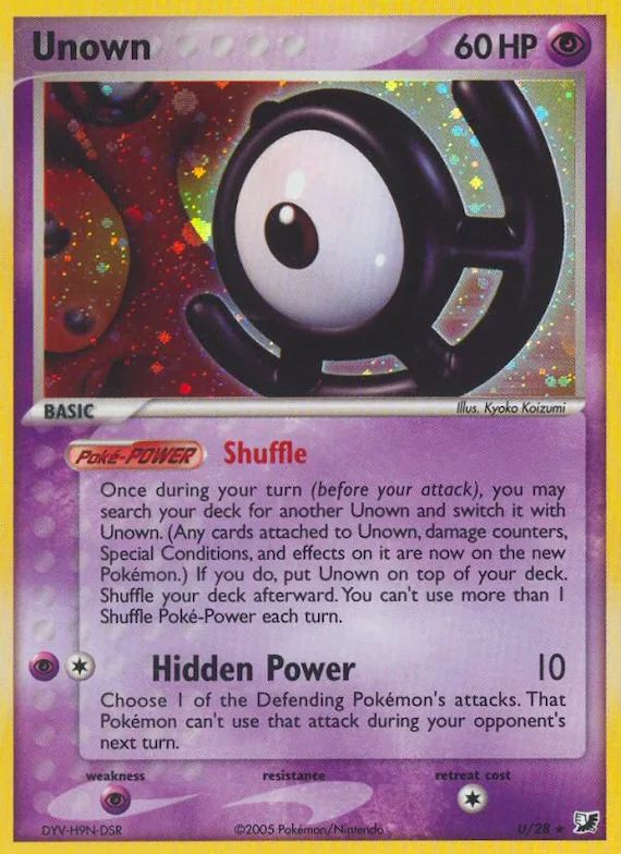 Unown #U – Unseen Forces