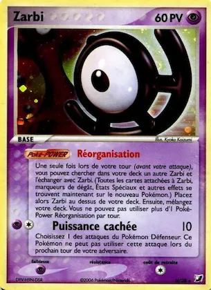 Unown n° U – EX Forces Cachées