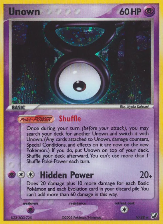 Unown #V – Unseen Forces