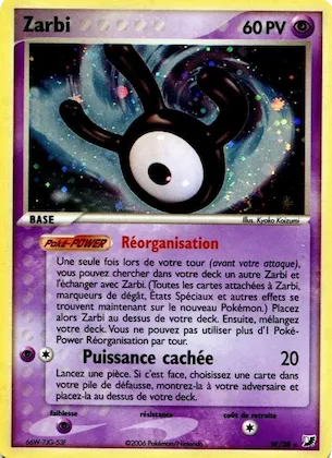Unown n° W – EX Forces Cachées