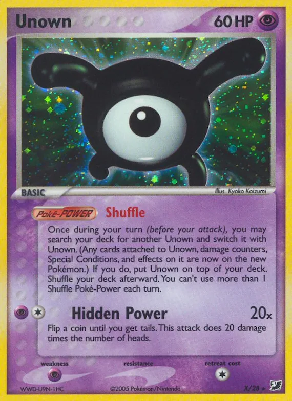 Unown #X – Unseen Forces