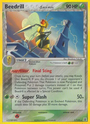 Beedrill δ #1 – Delta Species