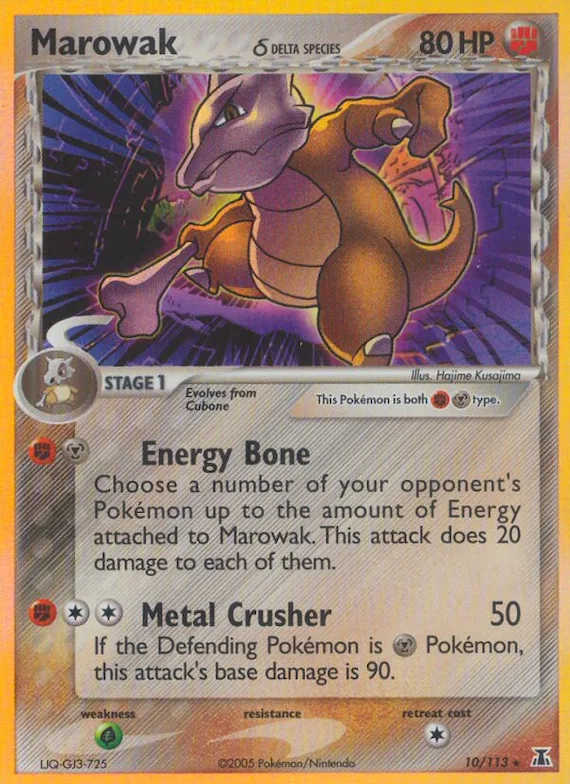 Marowak δ #10 – Delta Species