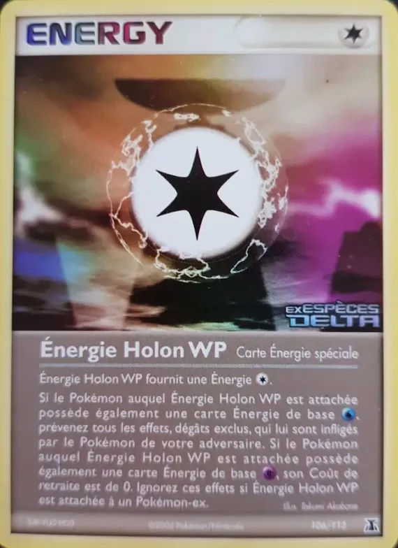 Énergie Holon WP 106 – EX Espèces Delta