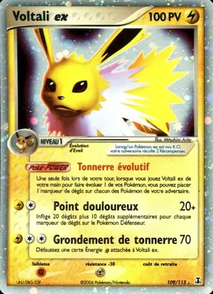Voltali ex n° 109 – EX Espèces Delta