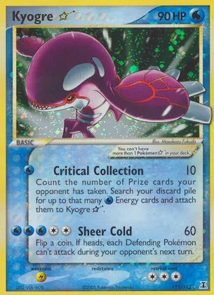Kyogre * Nr. 112 – Delta Species