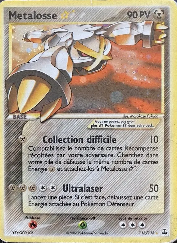 Metalosse ☆ 113 – EX Espèces Delta