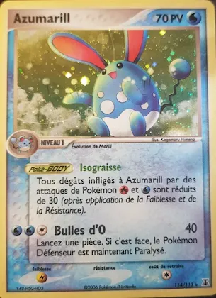 Azumarill n° 114 – EX Espèces Delta