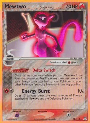 Mewtwo δ #12 – Delta Species