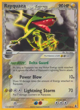 Rayquaza δ #13 – Delta Species