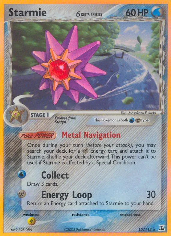 Starmie δ #15 – Delta Species
