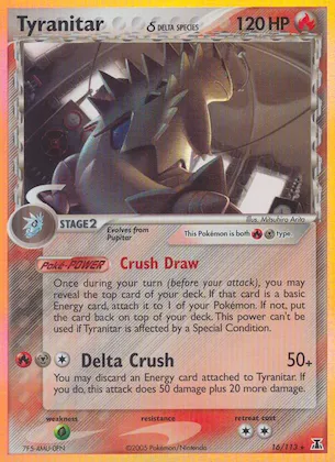 Tyranitar δ #16 – Delta Species